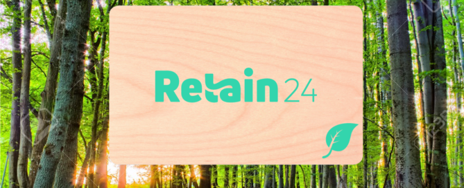 Välj miljövänliga presentkort med Retain24!